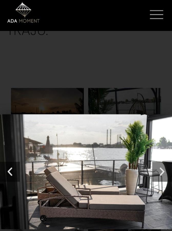 Ada Moment Splav- Kuca Na Reci Beograd- Floating House On Sava River ,Belgrad Exterior foto